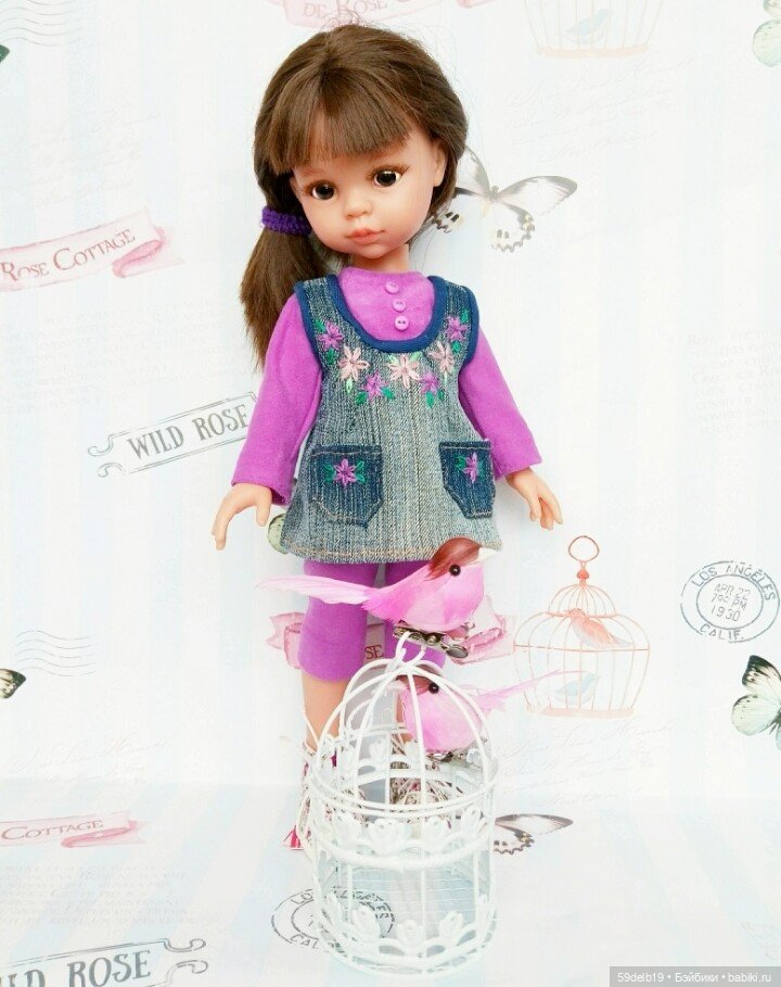 Всегда модная джинса — Одежда и обувь для кукол своими руками: фото