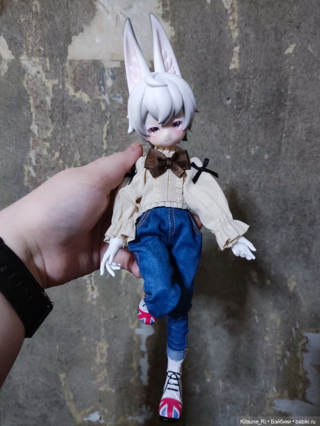 Заяс-побегаец и толстый полярный лис Ufdoll🐰 (фото 4)