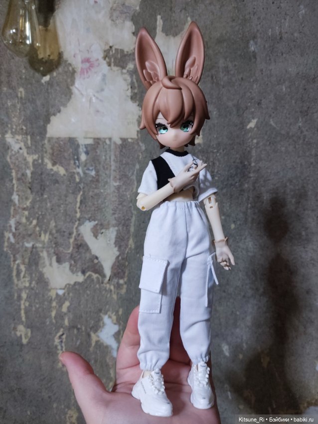 Заяс-побегаец и толстый полярный лис Ufdoll🐰 (фото 2)