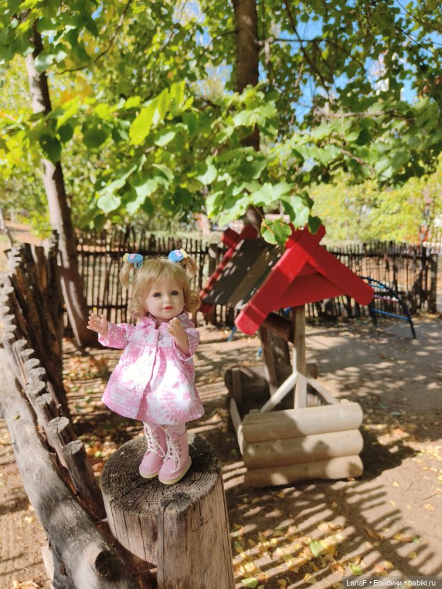 Элинкины рассказы или " Зелёный жук и золотая осень". Мини Адора mini adora (фото 7)