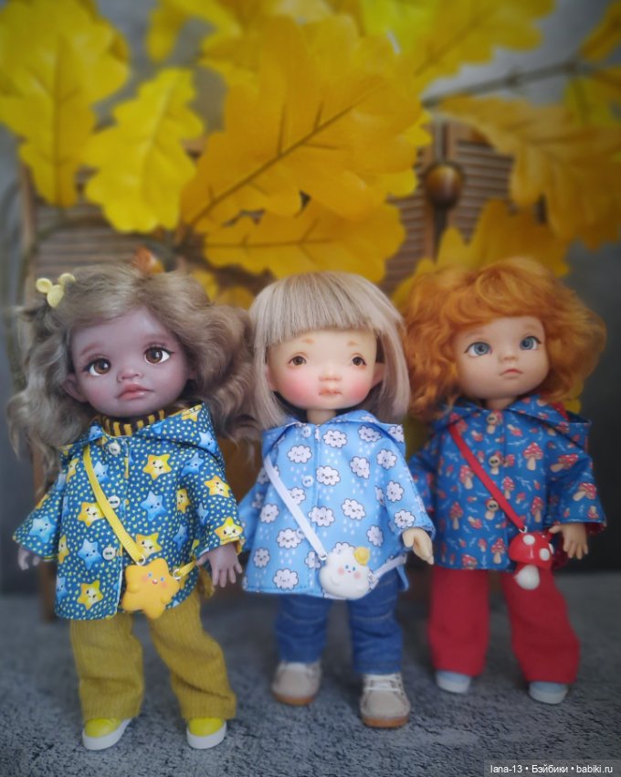 Остановка - Осень — Одежда и обувь для кукол своими руками: фото (фото 4)
