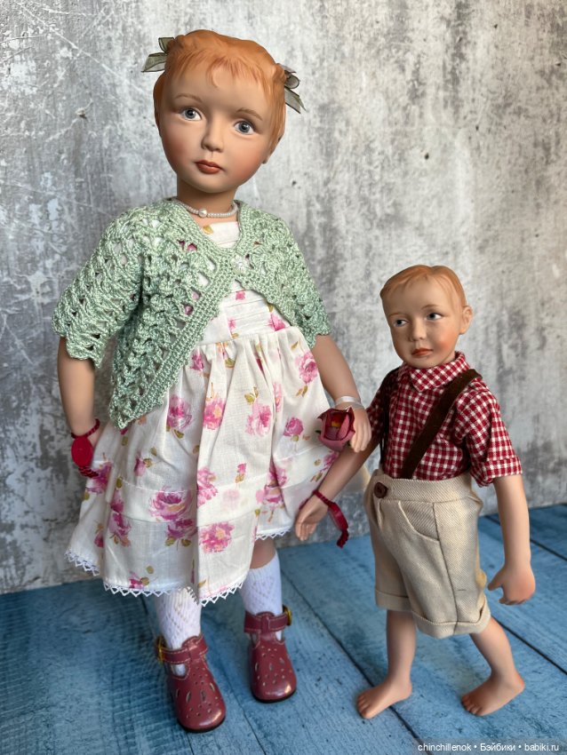 Произведения искусства… Anneke и Erie от Ulrike Hutt для Gotz