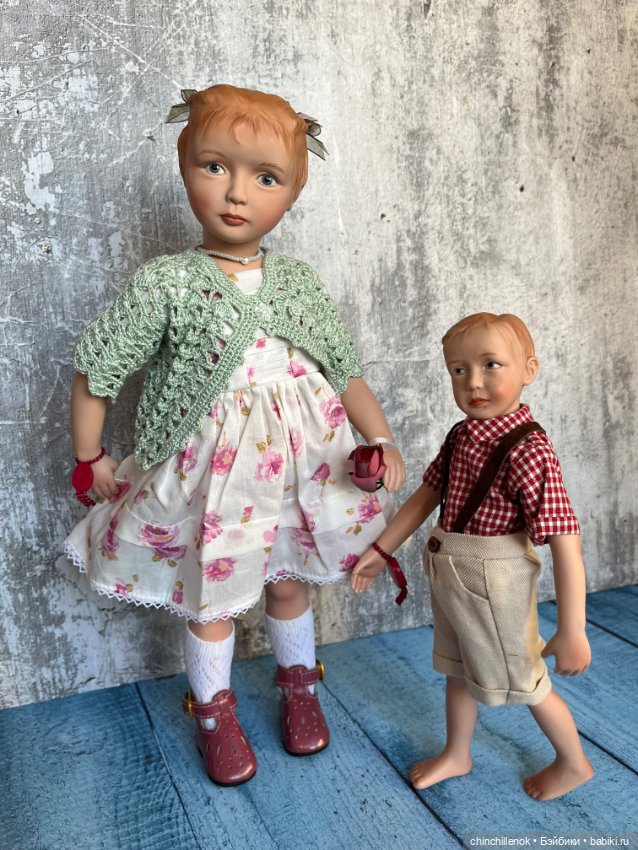 Произведения искусства… Anneke и Erie от Ulrike Hutt для Gotz