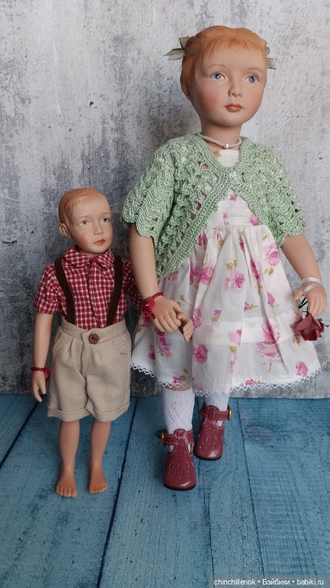 Произведения искусства… Anneke и Erie от Ulrike Hutt для Gotz