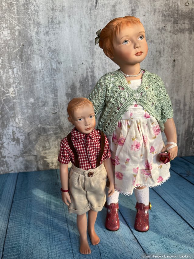 Произведения искусства… Anneke и Erie от Ulrike Hutt для Gotz (фото 3)