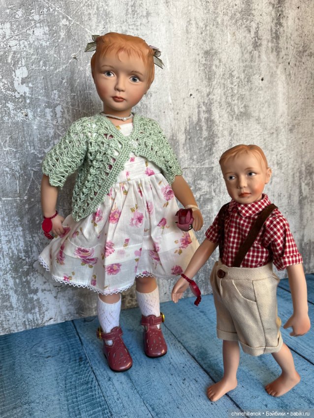 Произведения искусства… Anneke и Erie от Ulrike Hutt для Gotz