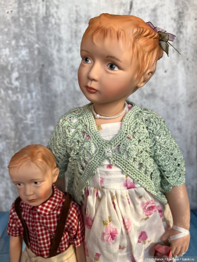 Произведения искусства… Anneke и Erie от Ulrike Hutt для Gotz (фото 6)