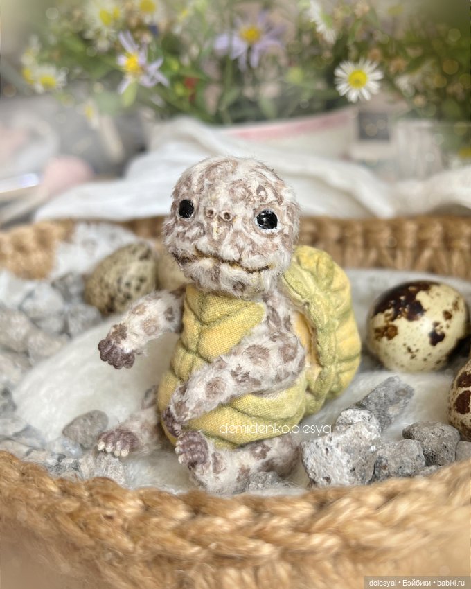 Маленький черепашонок тедди