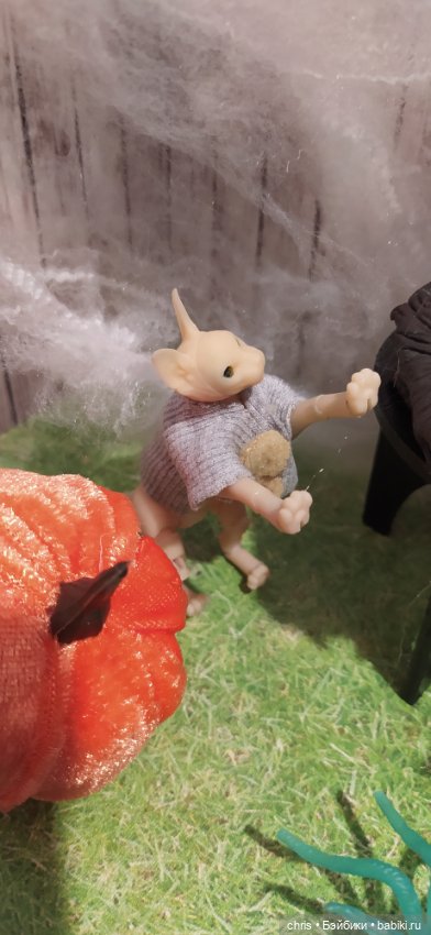 Хэллоуин ...в сентябре — Куклы Milim Studio (Милим): российские БЖД (фото 3)