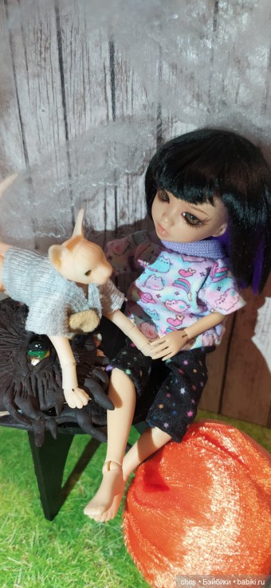 Хэллоуин ...в сентябре — Куклы Milim Studio (Милим): российские БЖД (фото 2)