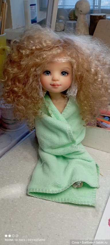 Моя новая куколка Тата — Авторские шарнирные куклы своими руками: лепка (фото 10)