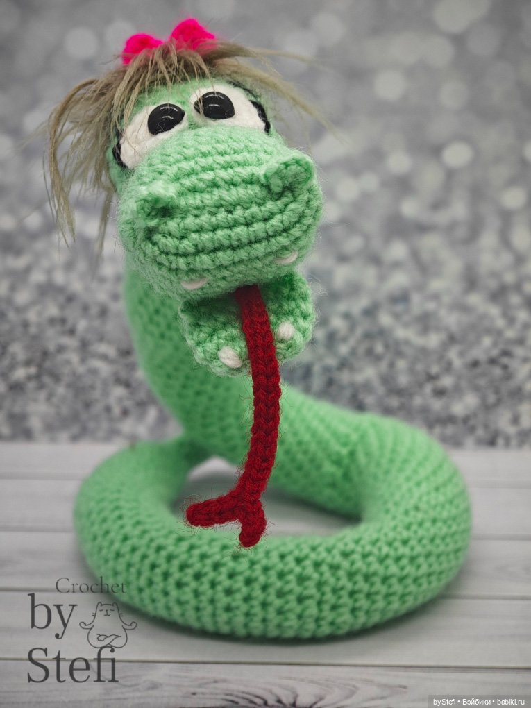Авдотья Никифоровна — Вязаные игрушки и амигуруми: крючком (фото 6)