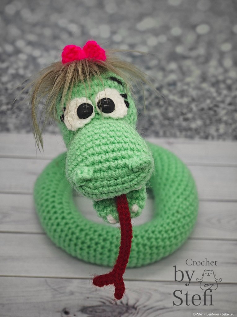Авдотья Никифоровна — Вязаные игрушки и амигуруми: крючком (фото 5)