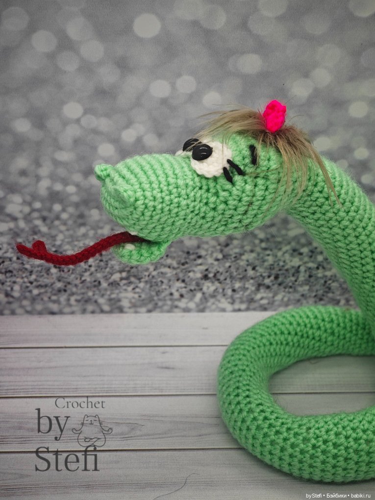 Авдотья Никифоровна — Вязаные игрушки и амигуруми: крючком (фото 9)