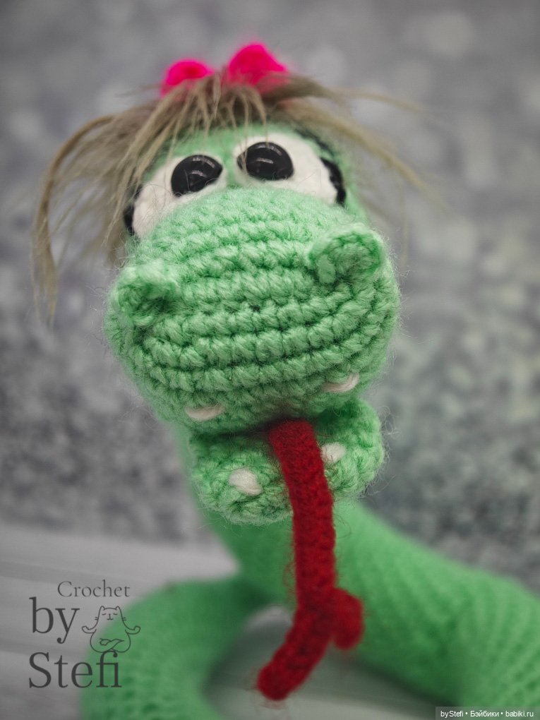 Авдотья Никифоровна — Вязаные игрушки и амигуруми: крючком (фото 4)