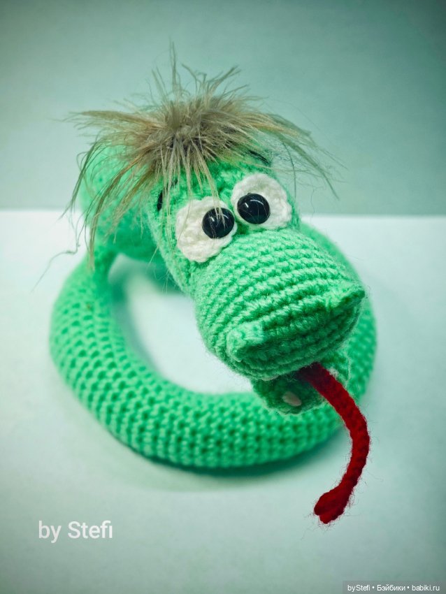 Авдотья Никифоровна — Вязаные игрушки и амигуруми: крючком (фото 10)