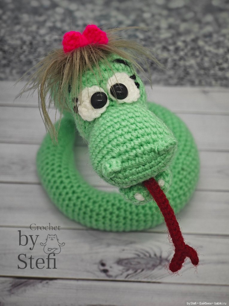 Авдотья Никифоровна — Вязаные игрушки и амигуруми: крючком (фото 3)