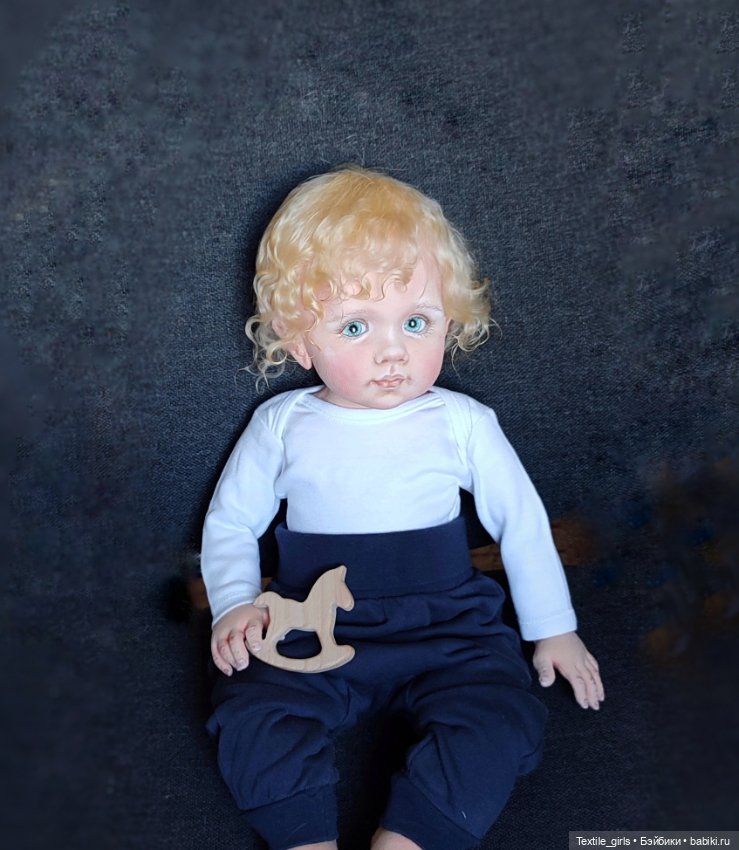 Елисей — Авторские текстильные куклы: Вальдорфские (фото 6)