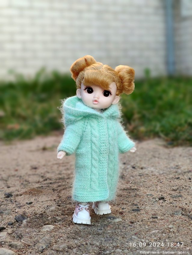 Пальто для Сонечки — Куклы Baboliy (Баболи (фото 4)
