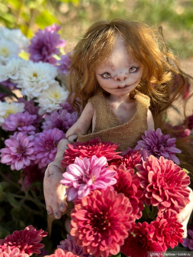 Нимфа. Ольга Массальская — Домашние фото авторских кукол: личные коллекции