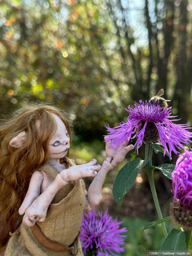 Нимфа. Ольга Массальская — Домашние фото авторских кукол: личные коллекции (фото 6)