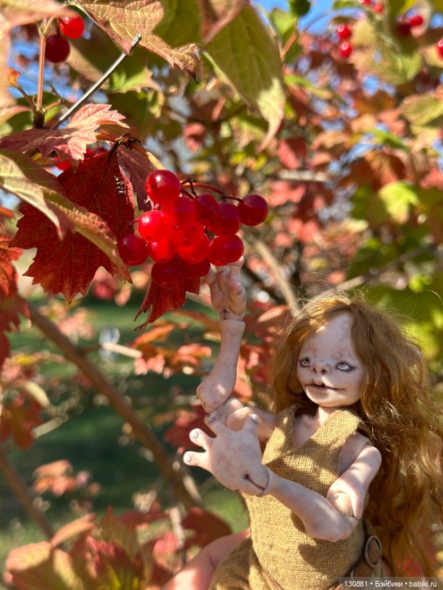 Нимфа. Ольга Массальская — Домашние фото авторских кукол: личные коллекции