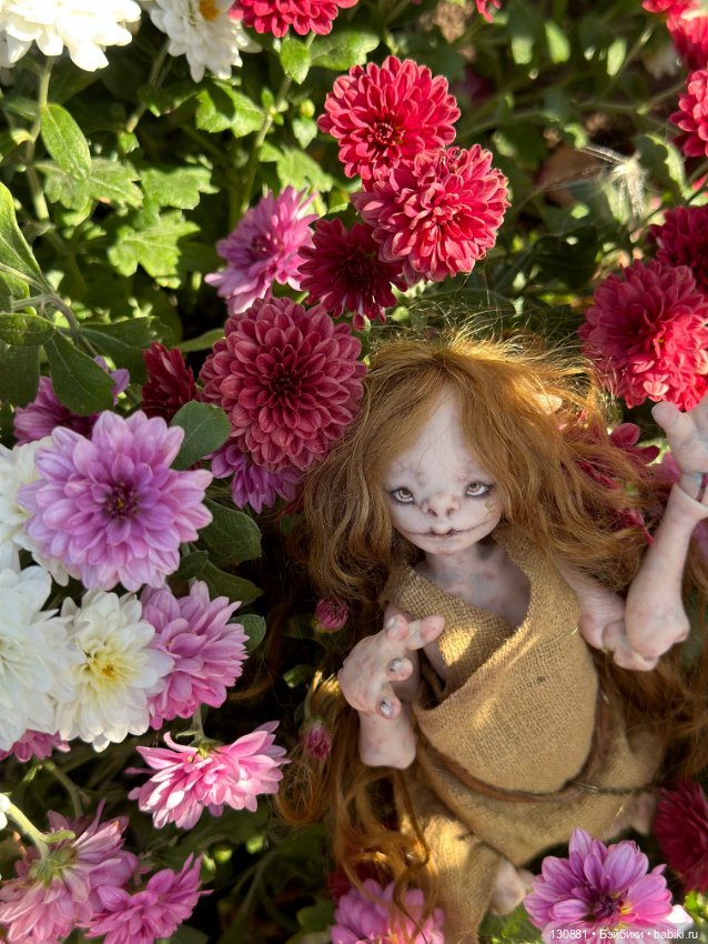 Нимфа. Ольга Массальская — Домашние фото авторских кукол: личные коллекции