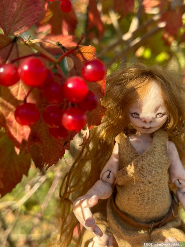 Нимфа. Ольга Массальская — Домашние фото авторских кукол: личные коллекции