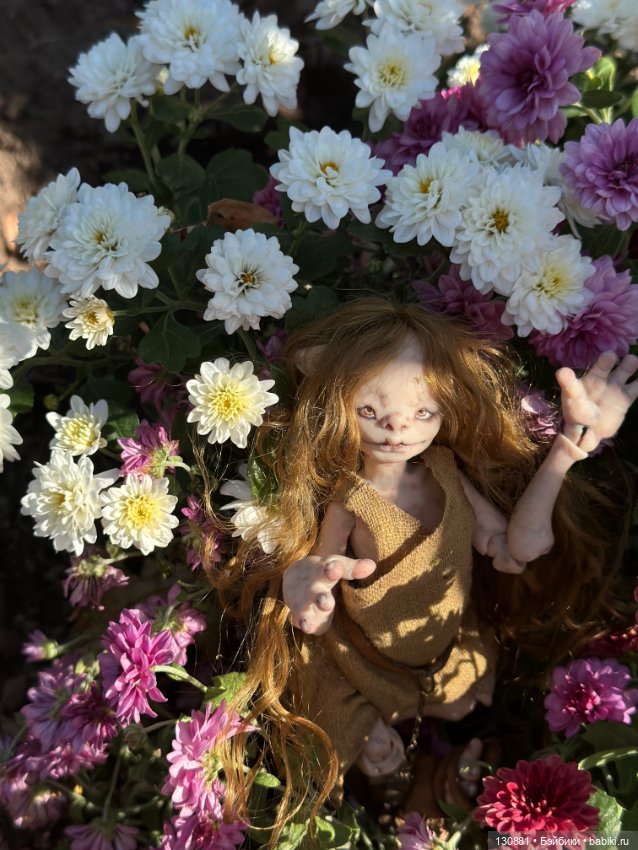 Нимфа. Ольга Массальская — Домашние фото авторских кукол: личные коллекции