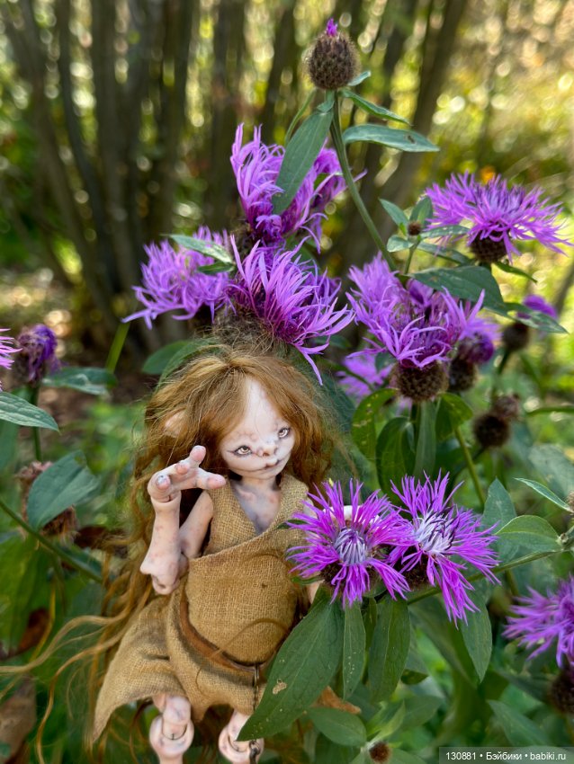 Нимфа. Ольга Массальская — Домашние фото авторских кукол: личные коллекции