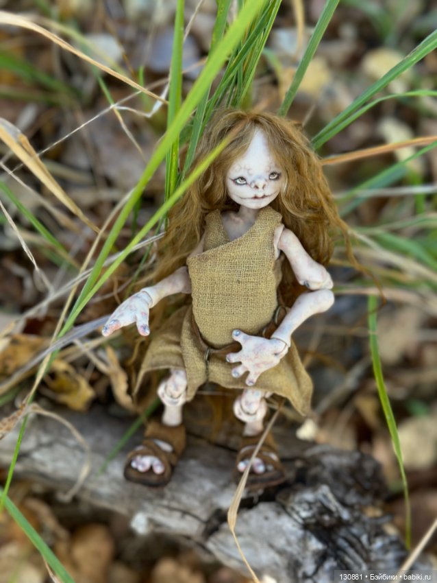 Нимфа. Ольга Массальская — Домашние фото авторских кукол: личные коллекции