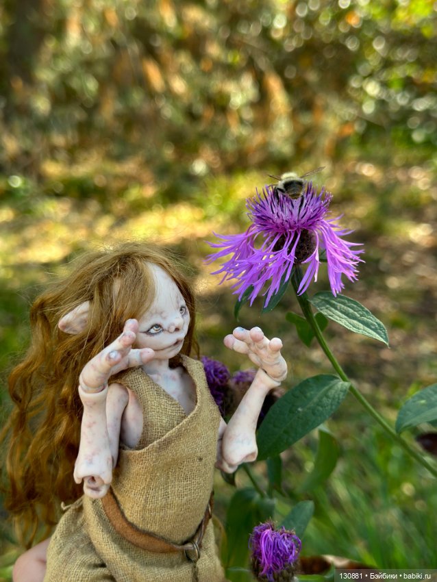 Нимфа. Ольга Массальская — Домашние фото авторских кукол: личные коллекции (фото 7)