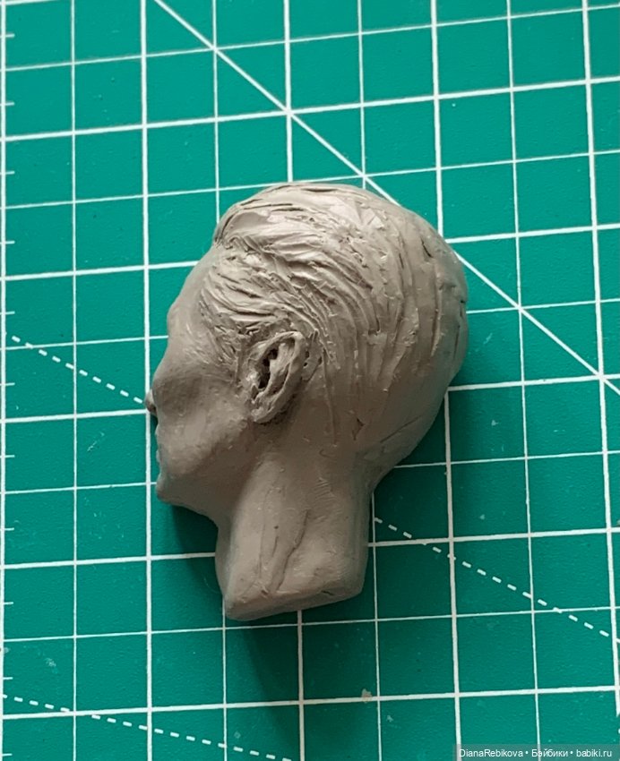 Тильда Суинтон. Лепка, часть 2 (фото 3)