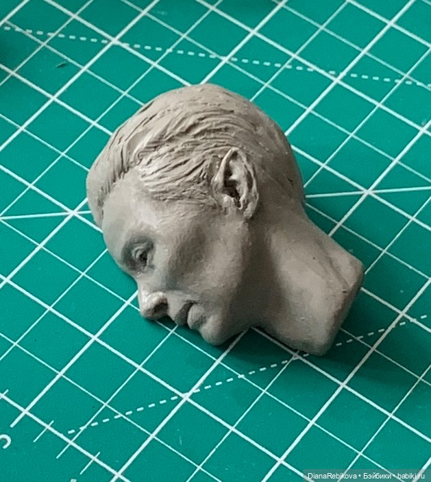 Тильда Суинтон. Лепка, часть 2