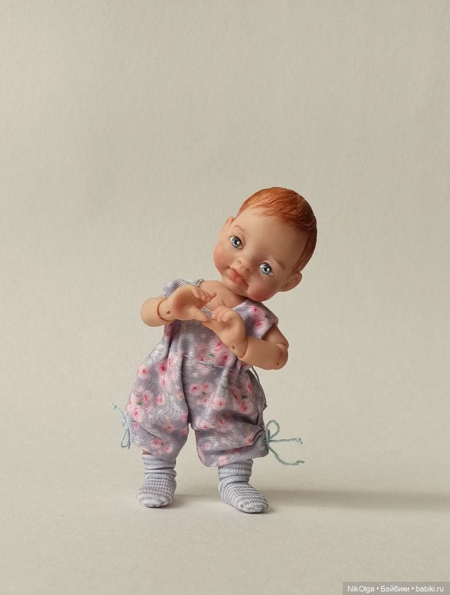 Новый пупс — Авторские шарнирные куклы своими руками: лепка (фото 4)