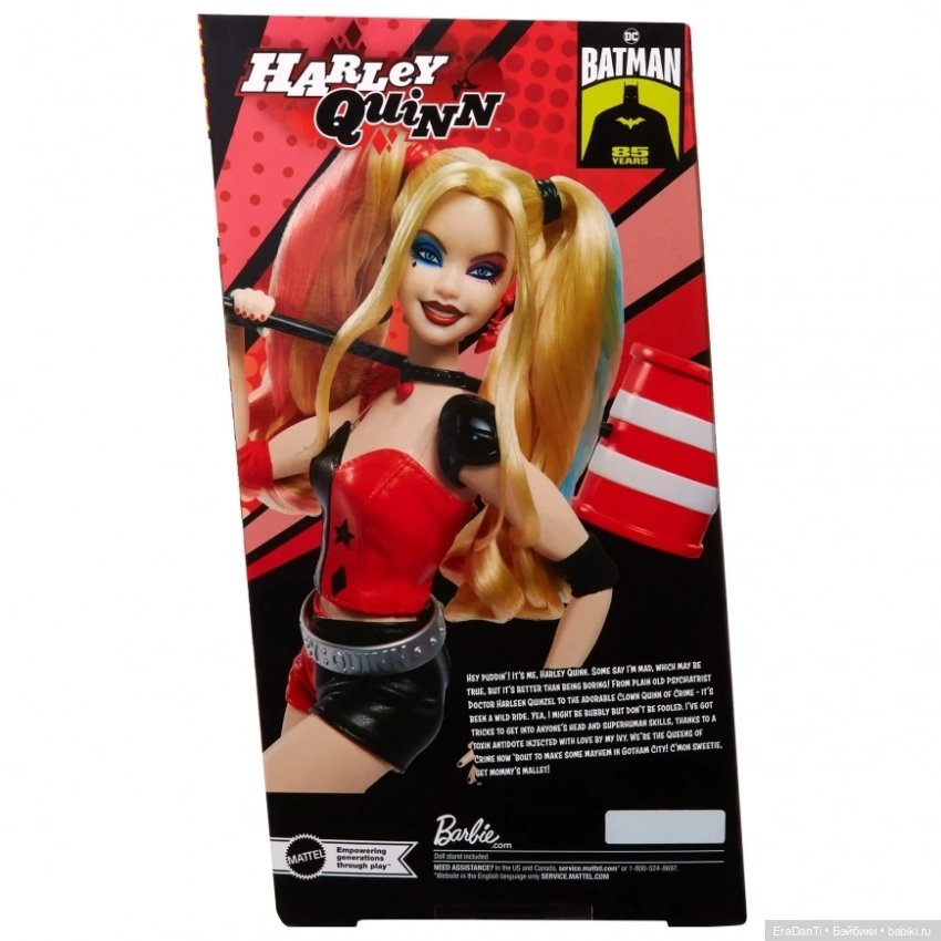 Барби Харли Квинн и Ядовитый Плющ к 85-летию вселенной Бэтмена