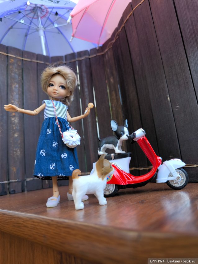 Крошка и щенки — Куклы Milim Studio (Милим): российские БЖД (фото 2)