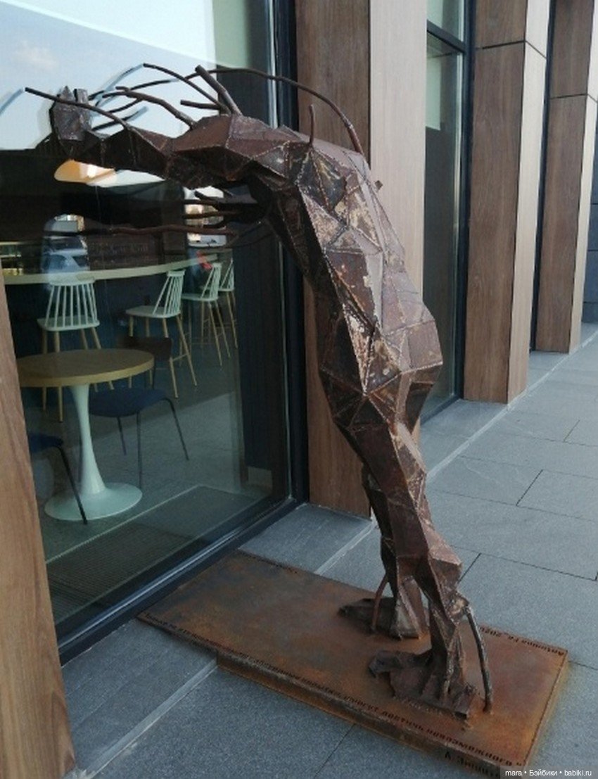 Толкающий стену — Авторская скульптура и статуэтки: гипс (фото 2)