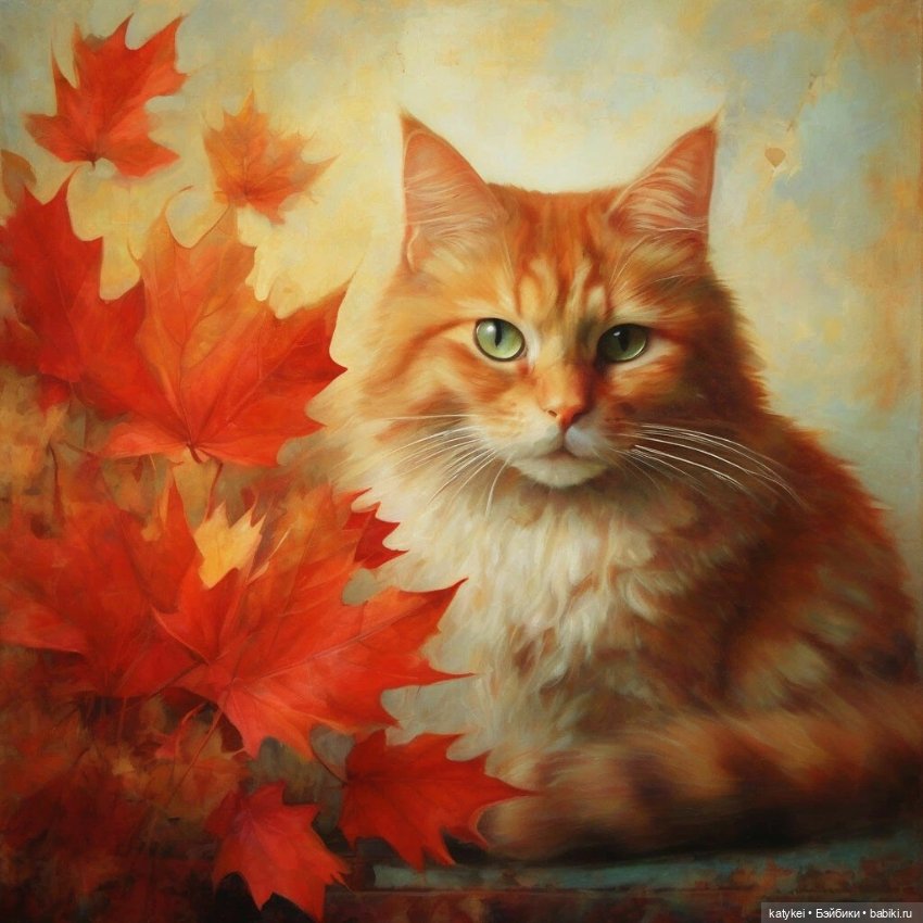 День рыжего кота и кленового листа