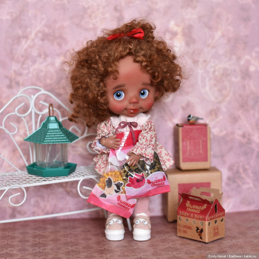 Дина и птичка — Домашние фото авторских кукол: личные коллекции (фото 4)