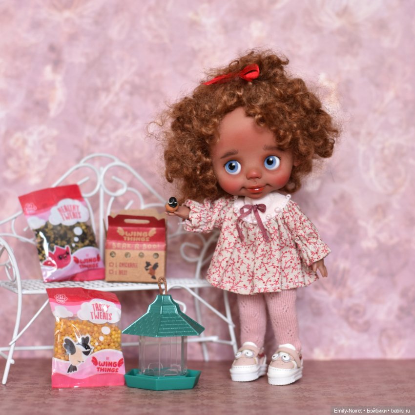 Дина и птичка — Домашние фото авторских кукол: личные коллекции (фото 3)