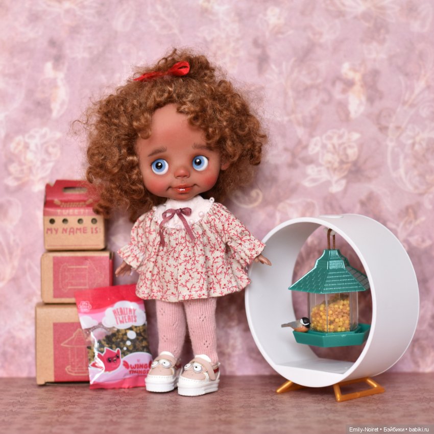 Дина и птичка — Домашние фото авторских кукол: личные коллекции (фото 7)