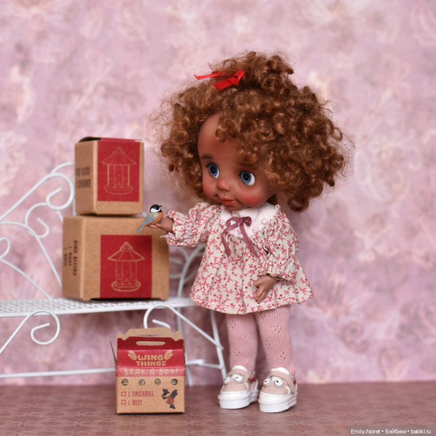 Дина и птичка — Домашние фото авторских кукол: личные коллекции (фото 2)
