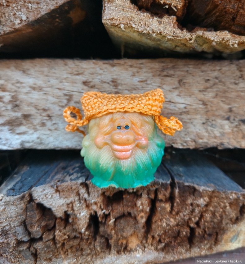 Старенький гном — Игрушки СССР и советского детства: резиновые (фото 2)