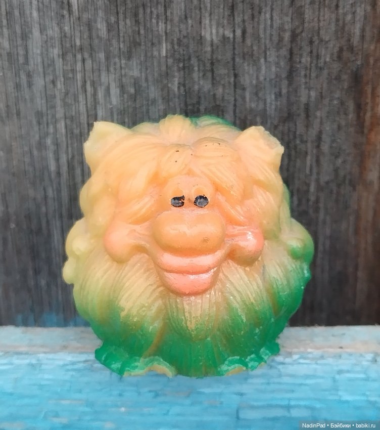 Старенький гном — Игрушки СССР и советского детства: резиновые
