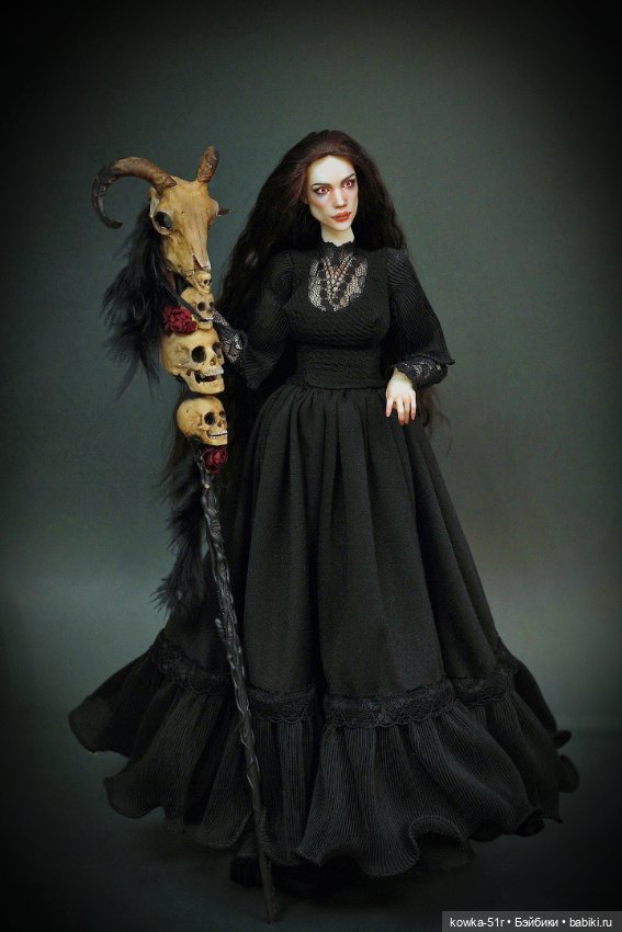 Графиня — Авторские шарнирные куклы своими руками: лепка (фото 2)