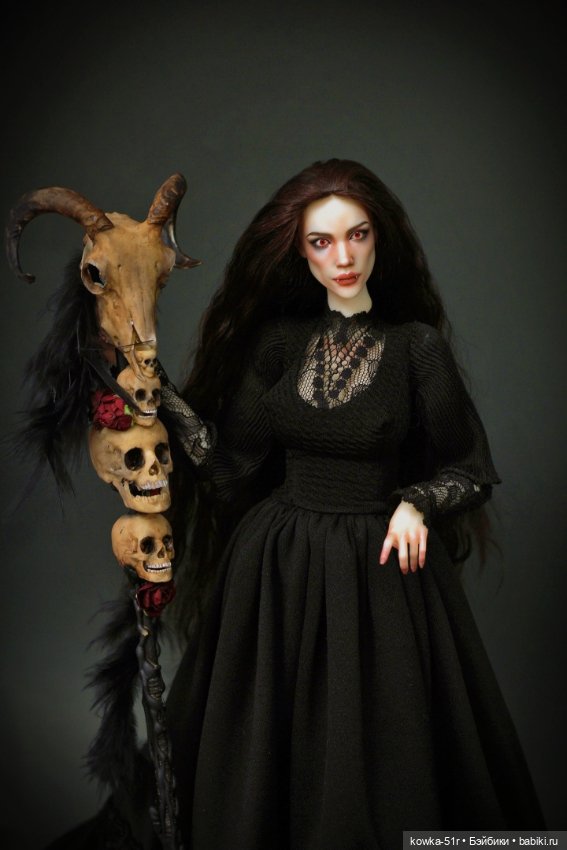 Графиня — Авторские шарнирные куклы своими руками: лепка