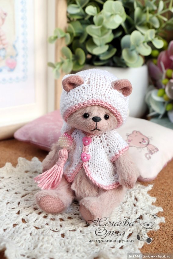 Мишка-малышка Алиса — Авторские мишки Тедди и друзья: фото (фото 6)