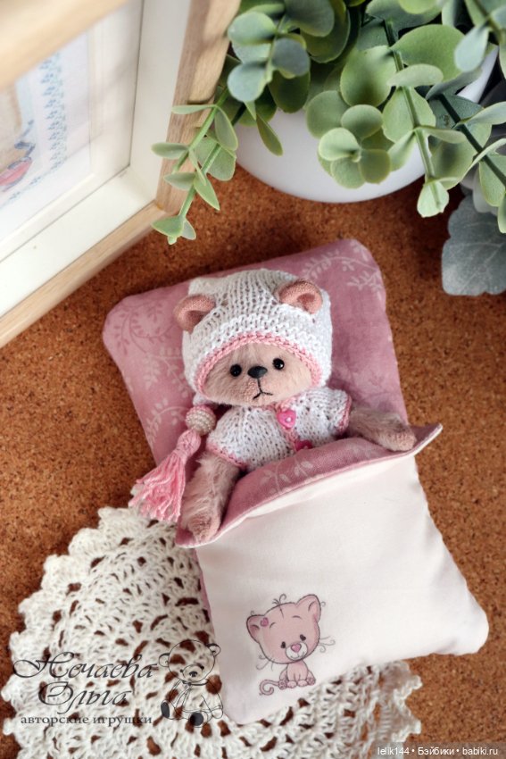 Мишка-малышка Алиса — Авторские мишки Тедди и друзья: фото (фото 3)