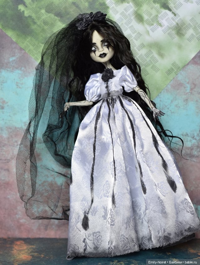 Три невесты — ООАК Monster High и Ever After High: репейнт (фото 3)